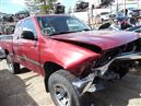 1996 Toyota T100 Burgundy Extended Cab 3.4L AT 4WD #Z24617